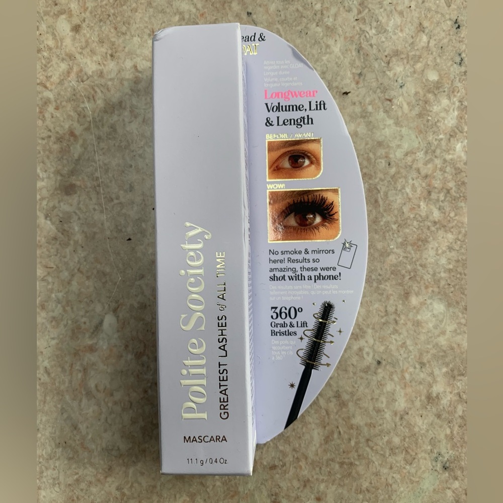 ✨HOST PICK✨ Polite Society “Greatest Lashes Of All Time” black mascara